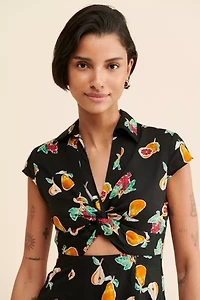 Harlow Twist Front Mini Dress