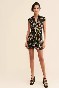 Harlow Twist Front Mini Dress