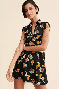 Harlow Twist Front Mini Dress
