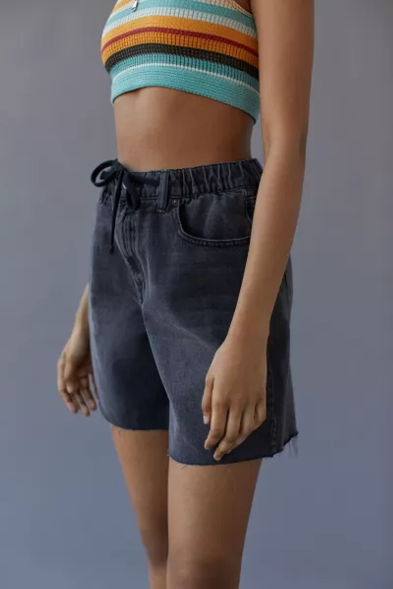 BDG High-Rise Baggy Denim Shorts