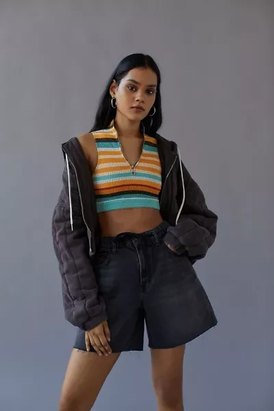 BDG High-Rise Baggy Denim Shorts