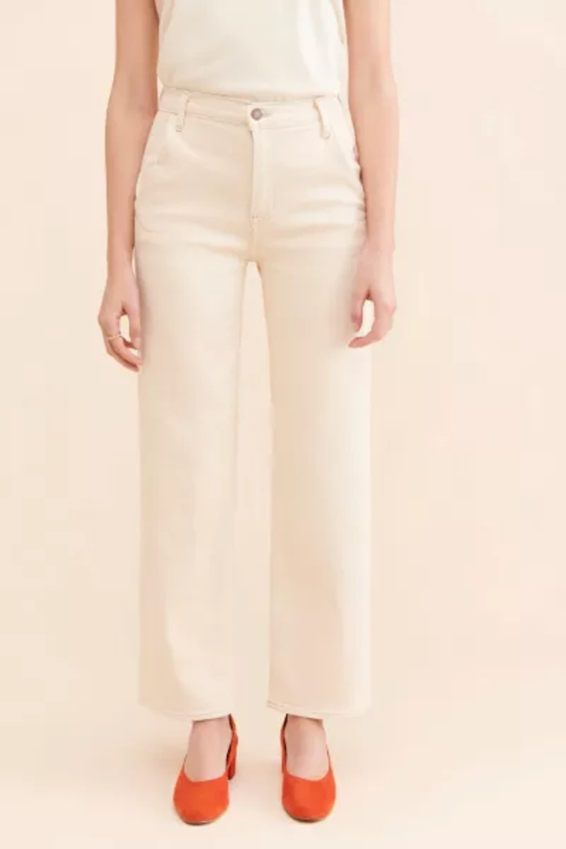 JUST BLACK DENIM Cargo Pocket Wide Leg Jeans