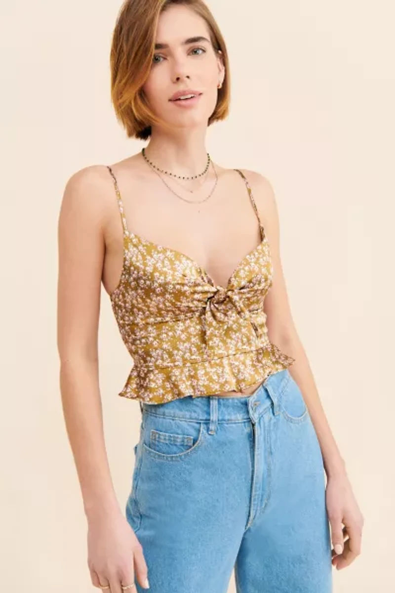 Dress Forum Sweetheart Floral Cami