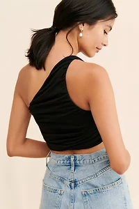 MinkPink Karoline One Shoulder Top
