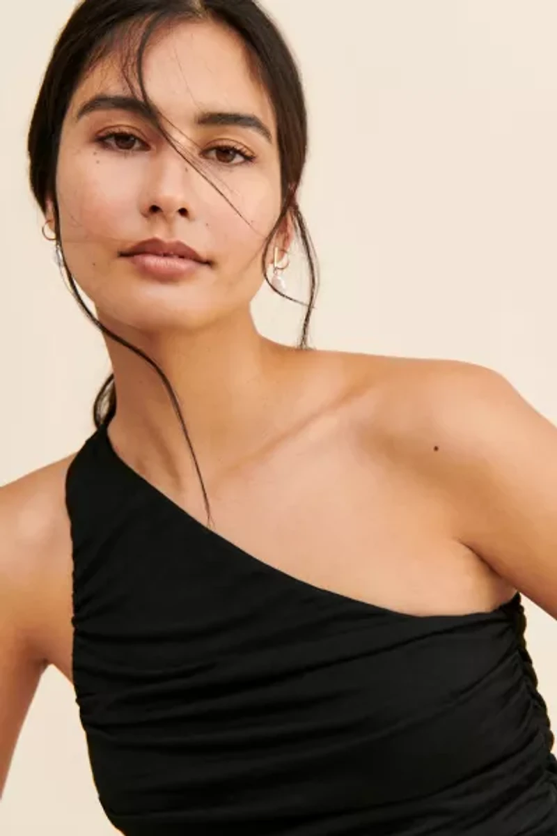 MinkPink Karoline One Shoulder Top