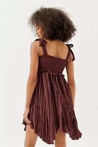 Axel Smocked Mini Dress