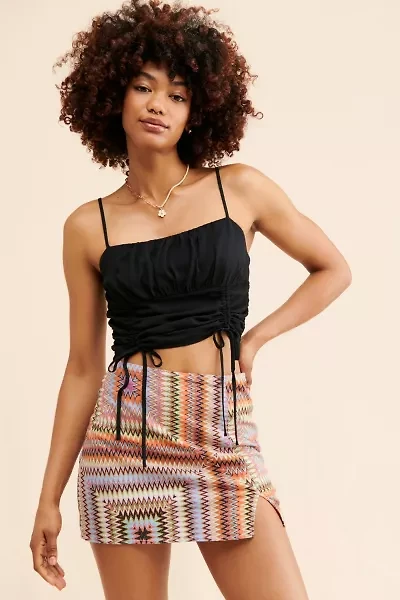 Saltwater Luxe Ruched Slim Cami