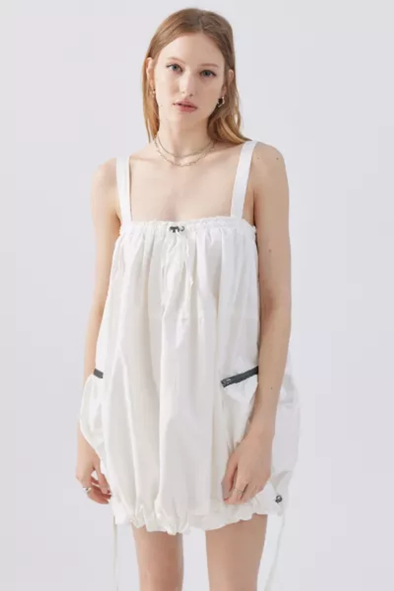 Colton Poplin Cargo Mini Dress