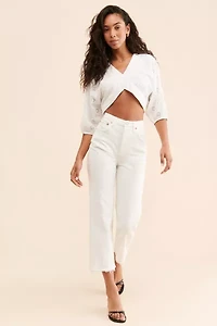 Vero Moda Aja Eyelet Top
