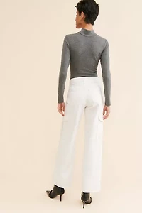 JUST BLACK DENIM Cargo High-Rise Jeans