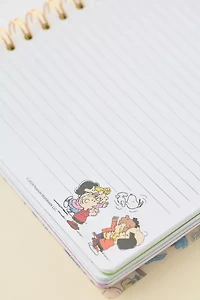 Peanuts Printed 6-Tab Spiral Notebook
