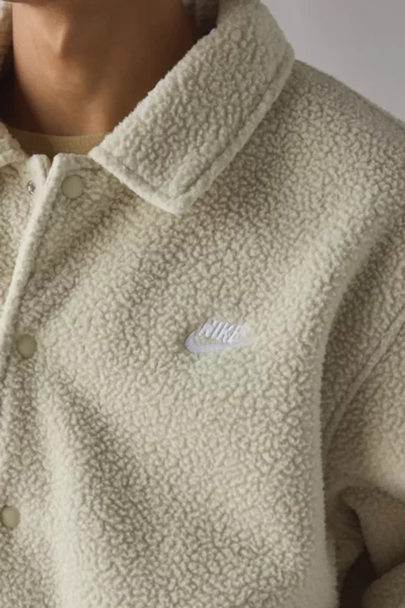 Nike Club Fleece Coach Jacket