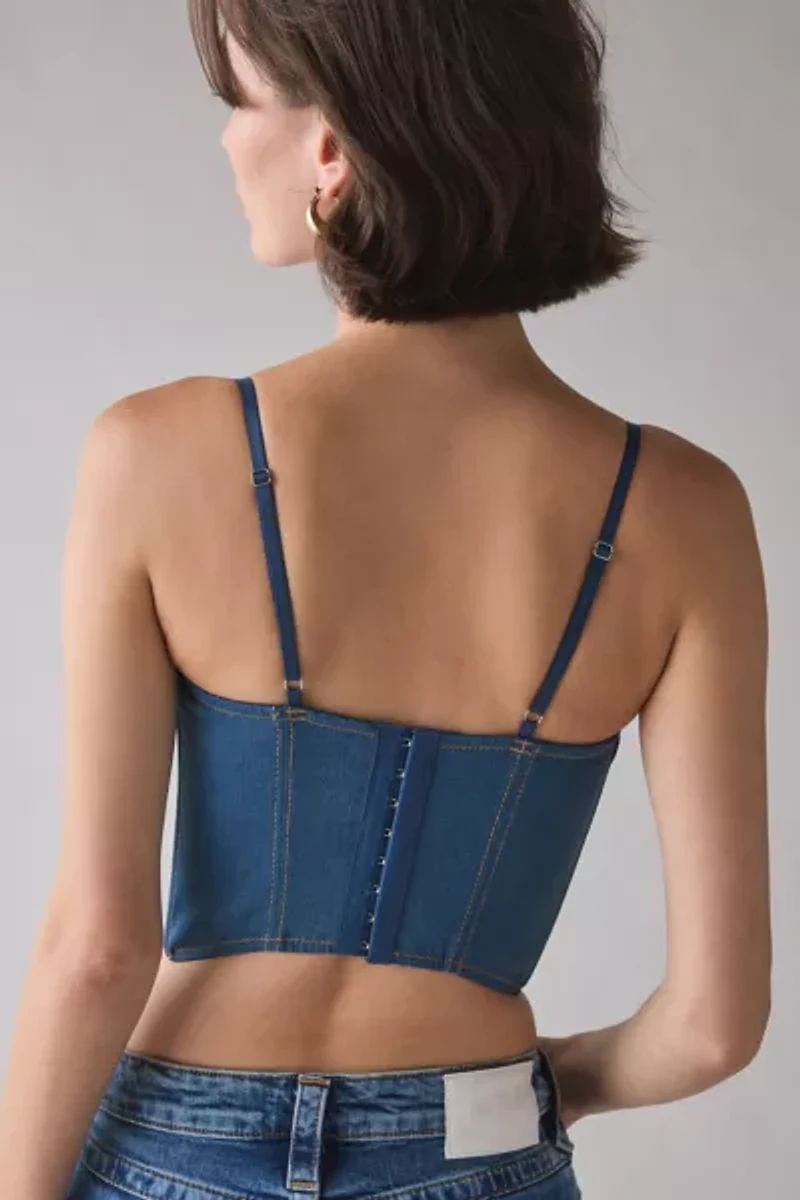Out From Under Modern Love Golden Hour Denim Corset