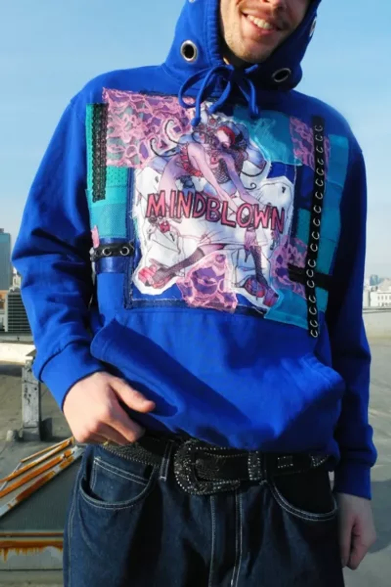 Mindblown Cobalt Dreams Hoodie Sweatshirt