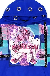 Mindblown Cobalt Dreams Hoodie Sweatshirt