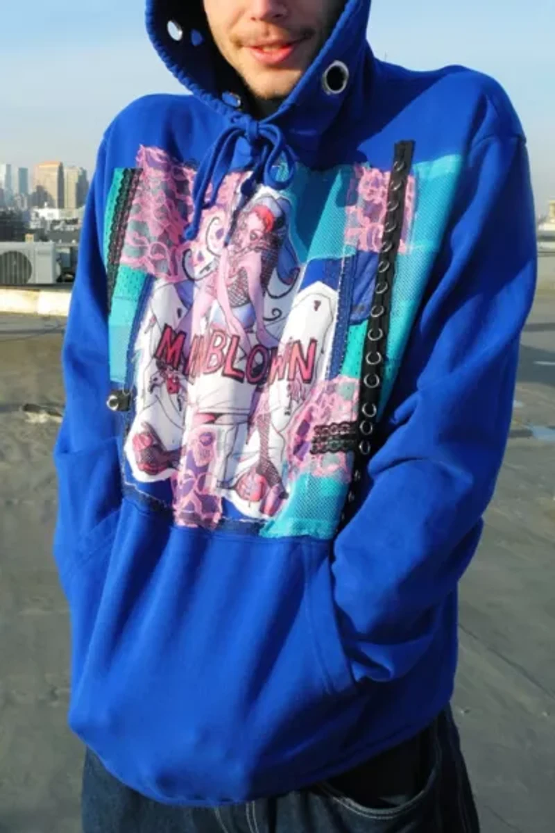 Mindblown Cobalt Dreams Hoodie Sweatshirt