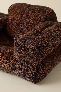 Lira Convertible Velvet Lounge Chair