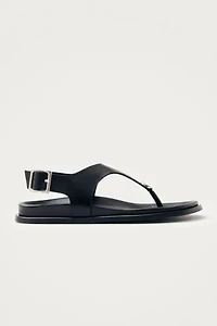 ALOHAS Harbor Leather Studded Thong Sandal