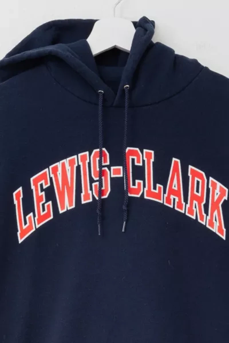 Vintage Y2K Champion Lewis-Clark Hoodie Sweatshirt