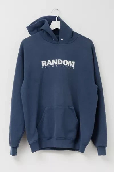 Vintage 1990s Distressed Random Snowboards Graphic Hoodie Sweatshirt