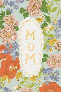 Red Cap Blossom Serenade Mother's Day Greeting Card