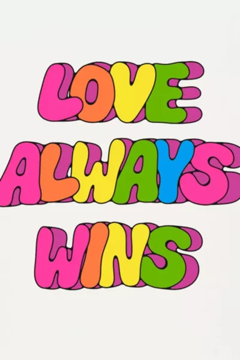Red Cap Love Always Wins Greeting Card