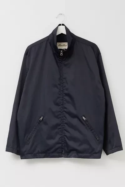 Vintage 1990s Eddie Bauer Oversized Navy Blue Rickey Jacket