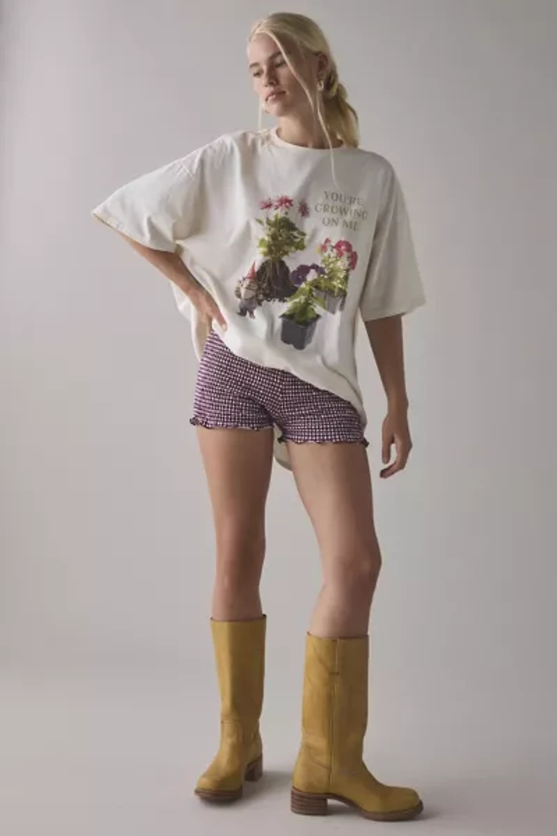 Growing On Me Garden Graphic T-Shirt Dress
