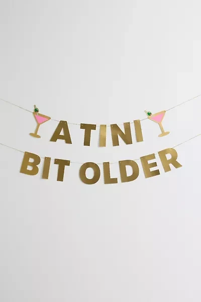 xo, Fetti Tini Bit Older Birthday Party Banner