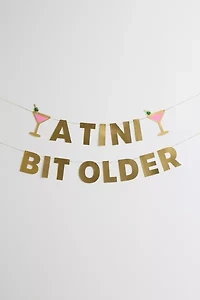xo, Fetti Tini Bit Older Birthday Party Banner