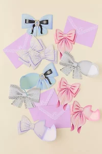 Bow Shaped Greeting Card Set