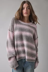BDG Olivia Ombre Knit Crew Neck Oversized Sweater