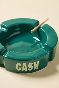 Edie Parker Ash Or Cash Ceramic Ashtray