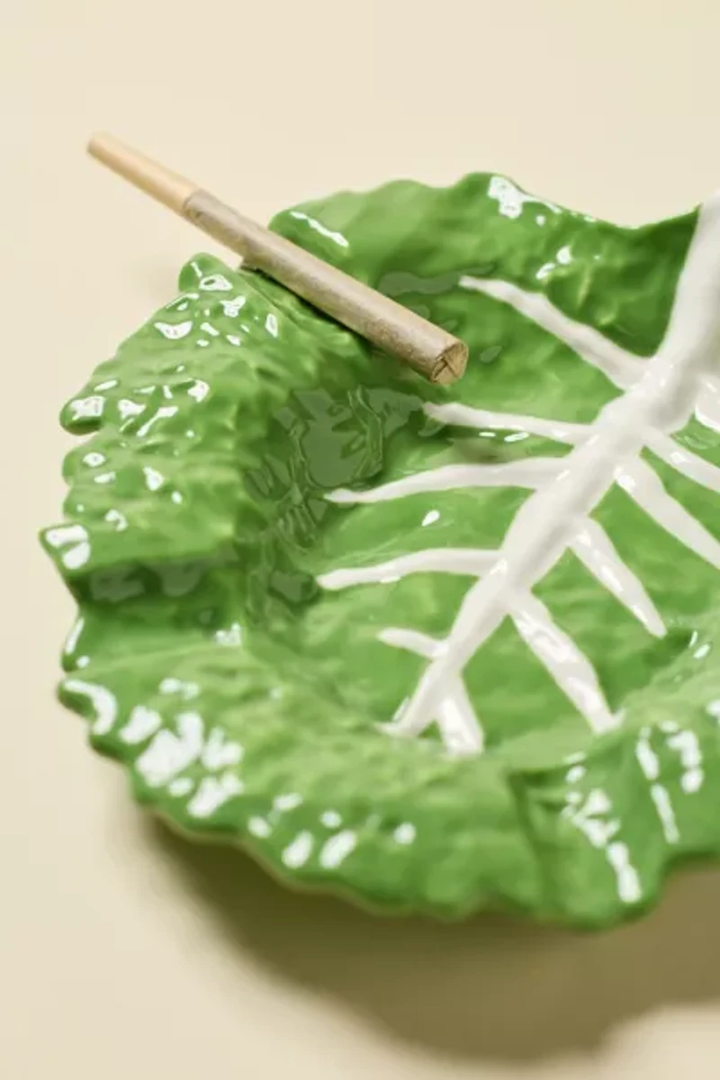 Edie Parker Lettuce Ceramic Ashtray