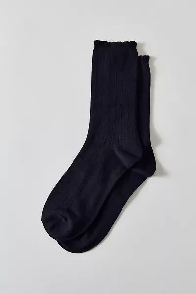 Essential Pointelle Crew Sock