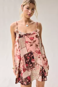 Kimchi Blue Swing Time Ruffle Babydoll Mini Dress