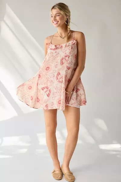 Kimchi Blue Swing Time Ruffle Babydoll Mini Dress