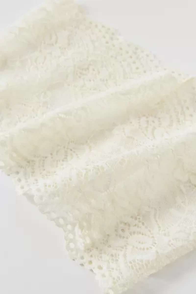 Wide Lace Headwrap Headband