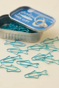 Sardine Tin Paperclip Set