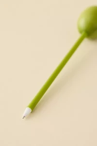 Squishy Olive Ink Pen