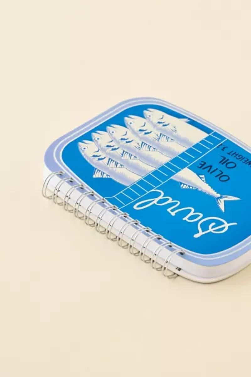 Sardine Tin Shaped Notebook