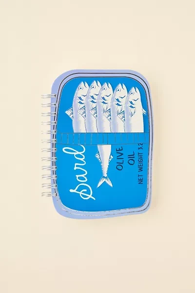 Sardine Tin Shaped Notebook