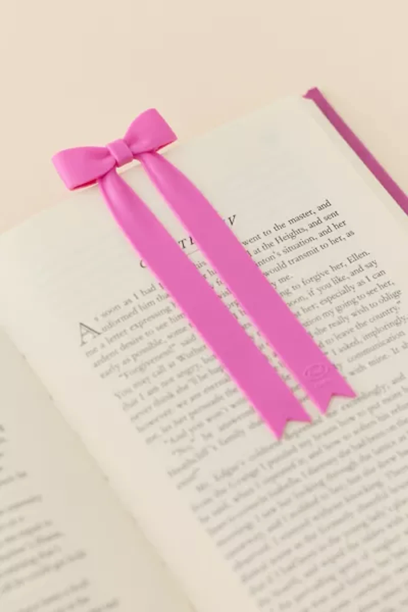 Bow Page Tie Bookmark Set