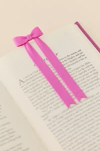 Bow Page Tie Bookmark Set