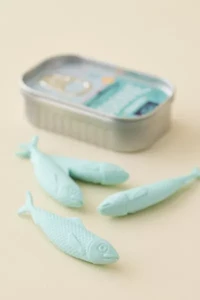 Sardine Shaped Eraser Set