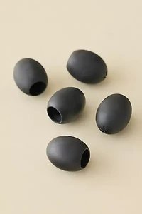 Uncanny Olive Shaped Eraser Set