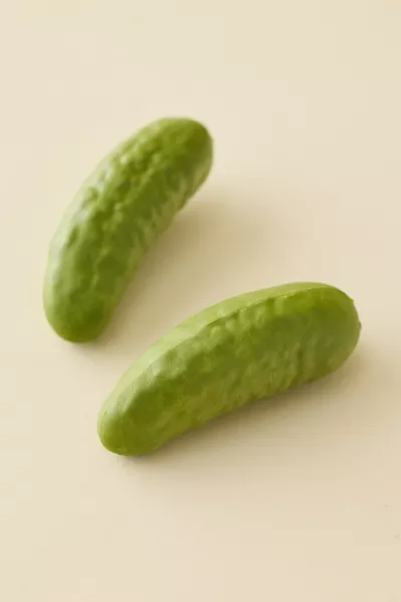 Pickle Shaped Eraser Set