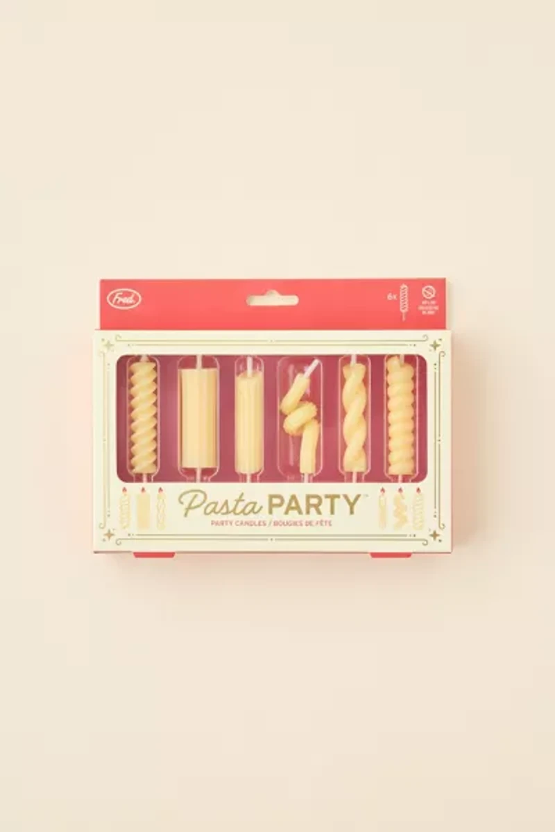 Pasta Shaped Party Candle Set