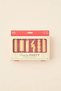 Pasta Shaped Party Candle Set