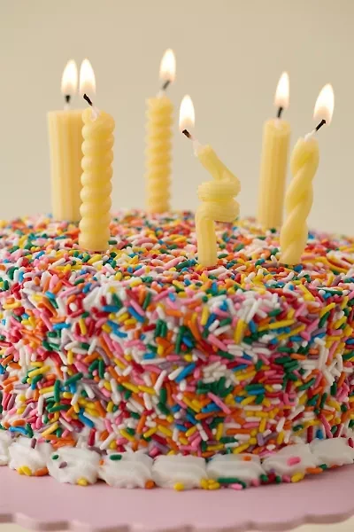 Pasta Shaped Party Candle Set